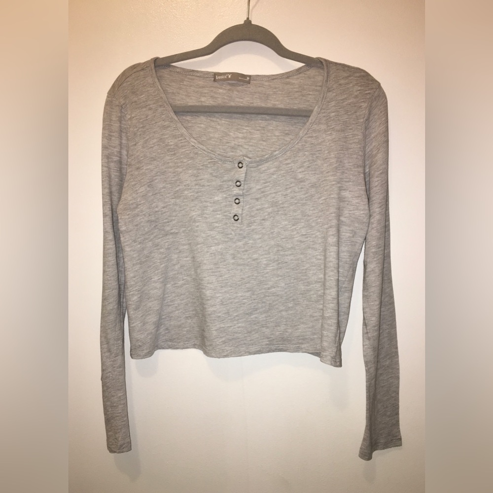 Resics Long Sleeve Shirt (M) Lt. Grey